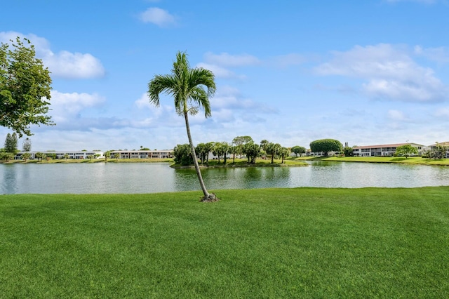 view of water feature