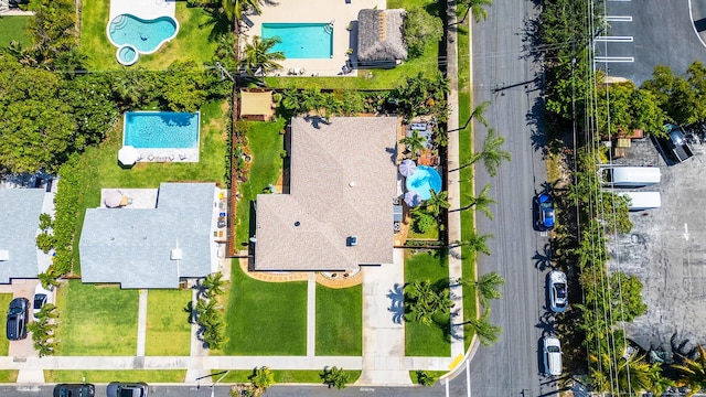 380 Laurie Rd, West Palm Beach, FL 33405 - aerial view of a pool