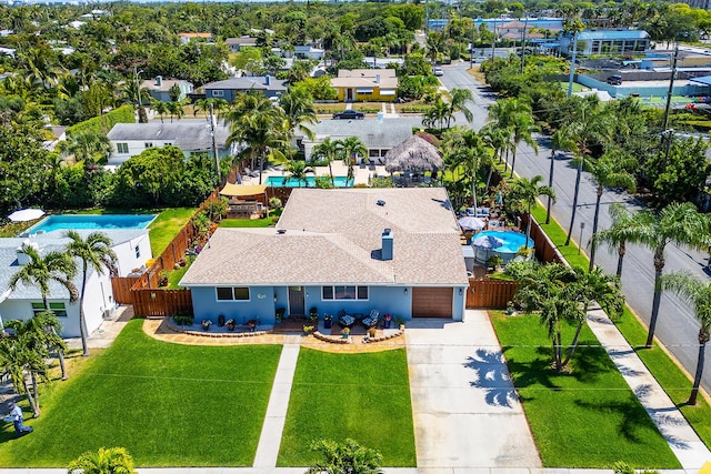 380 Laurie Rd, West Palm Beach, FL 33405 - view of subject property featuring a pool area