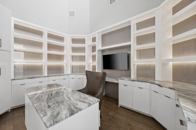 6950 NW 25th Way, Boca Raton, FL 33496 - office area with dark wood-style floors