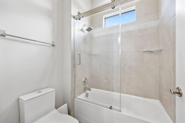 6950 NW 25th Way, Boca Raton, FL 33496 - full bath with toilet and shower / bath combination with glass door