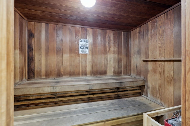 view of sauna / steam room