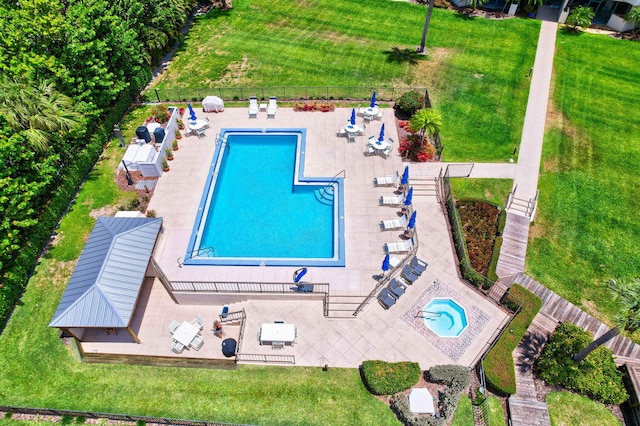 aerial view