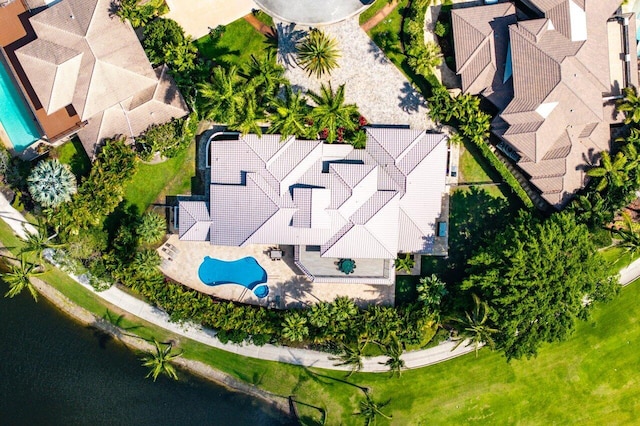 17906 Aberdeen Way, Boca Raton, FL 33496 - aerial view of a pool