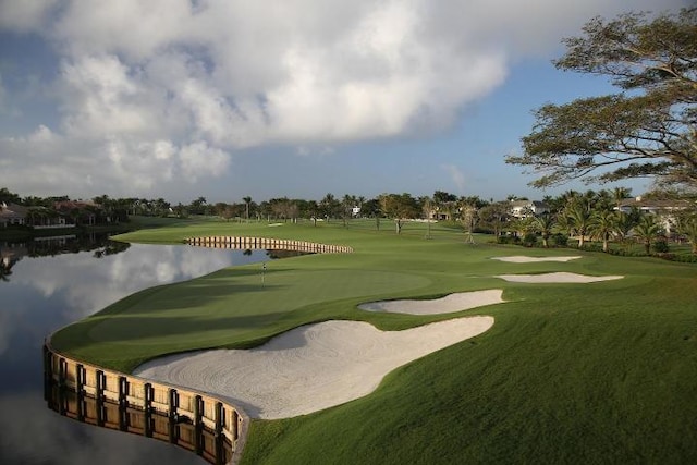 17906 Aberdeen Way, Boca Raton, FL 33496 - view of property's community featuring a water view and view of golf course