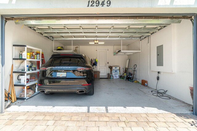 12949 Anthorne Ln, Boynton Beach, FL 33436 - garage with electric panel