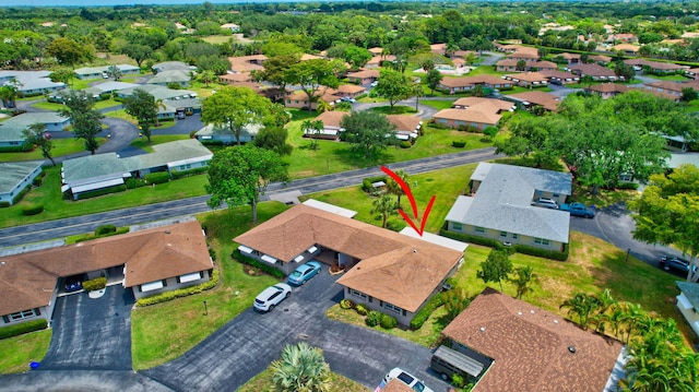124 Mockingbird Ln Unit 124, Delray Beach, FL 33445 - aerial view of residential area
