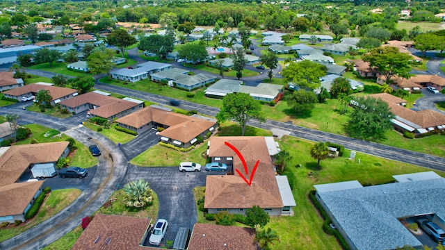 124 Mockingbird Ln Unit 124, Delray Beach, FL 33445 - aerial view of property's location featuring nearby suburban area