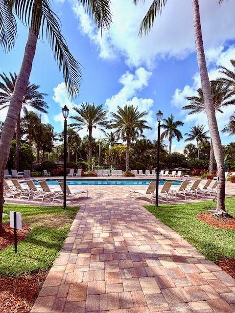community pool featuring a patio