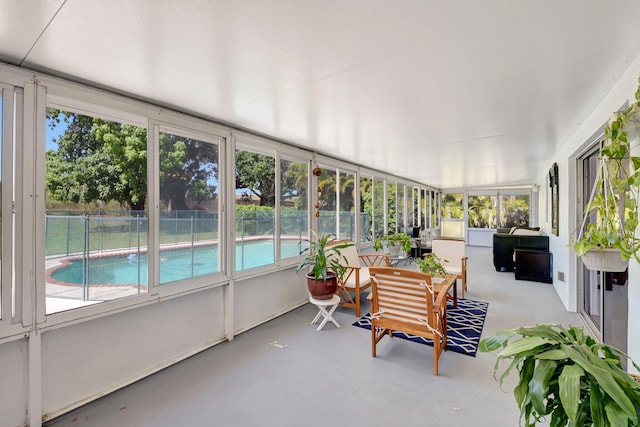 245 Bilbao St, Royal Palm Beach, FL 33411 - sunroom featuring healthy amount of natural light and concrete flooring