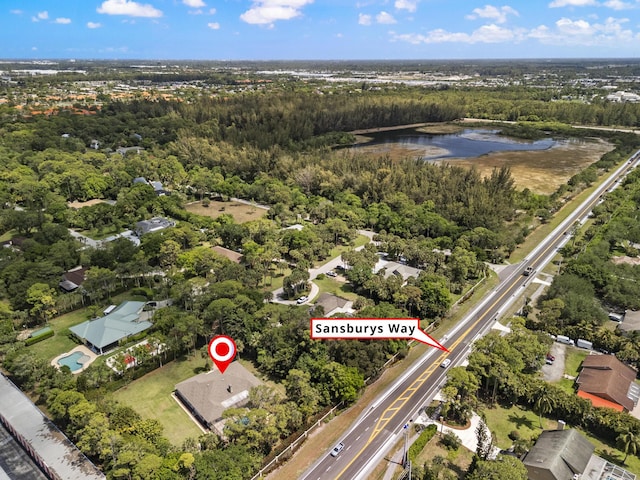 8785 Thousand Pines Cir, West Palm Beach, FL 33411 - aerial view of property's location with nearby suburban area