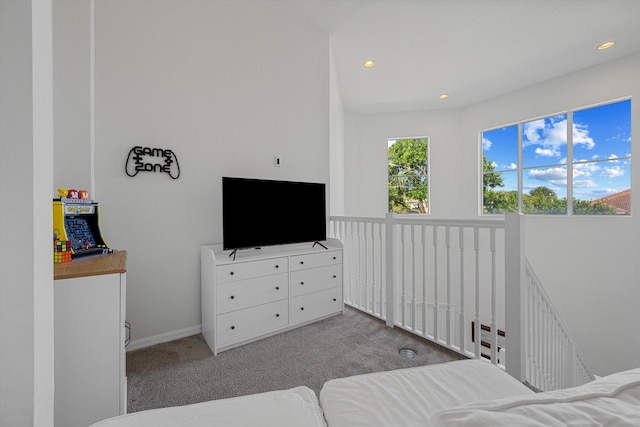 1317 Beacon Cir, Wellington, FL 33414 - bedroom featuring carpet flooring, recessed lighting, baseboards, and a nursery area