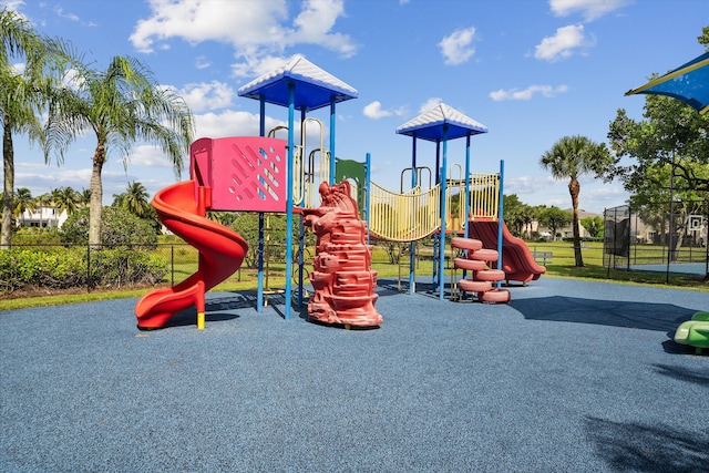 1317 Beacon Cir, Wellington, FL 33414 - community jungle gym featuring fence