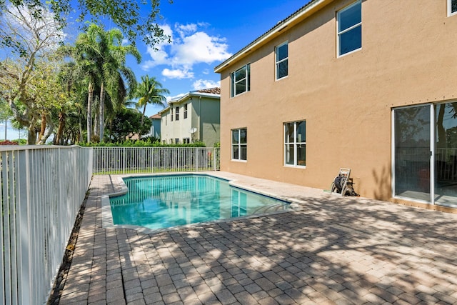 1317 Beacon Cir, Wellington, FL 33414 - view of pool with a patio and fence