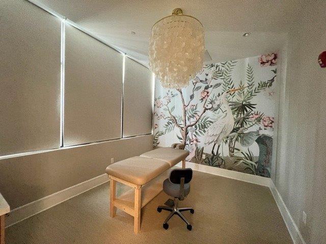 interior space featuring baseboards