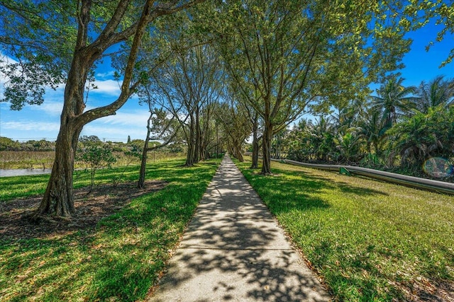 4738 Sundance Way, Davie, FL 33328 - view of home's community with a lawn