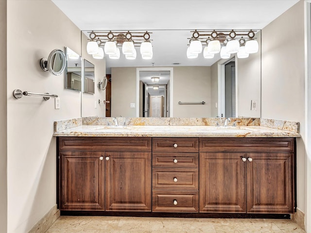 20110 Boca W Dr Unit 232, Boca Raton, FL 33434 - full bath with double vanity and a sink