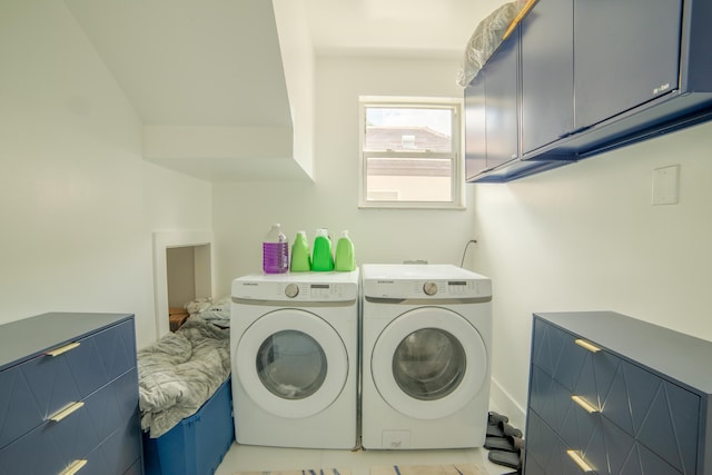 4941 SW 150th Ter, Miramar, FL 33027 - laundry area featuring cabinet space and washer and dryer