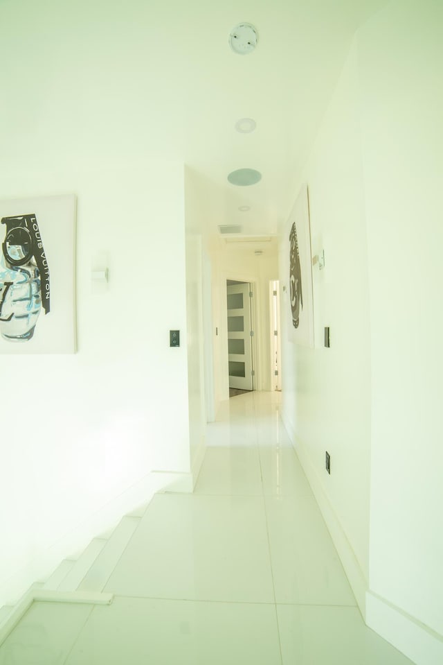 4941 SW 150th Ter, Miramar, FL 33027 - hall featuring tile patterned floors and baseboards