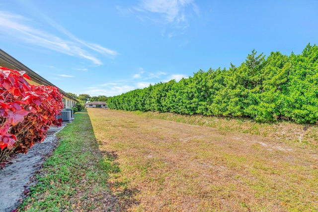 4875 Hawkwood Rd Unit B, Boynton Beach, FL 33436 - view of yard with cooling unit