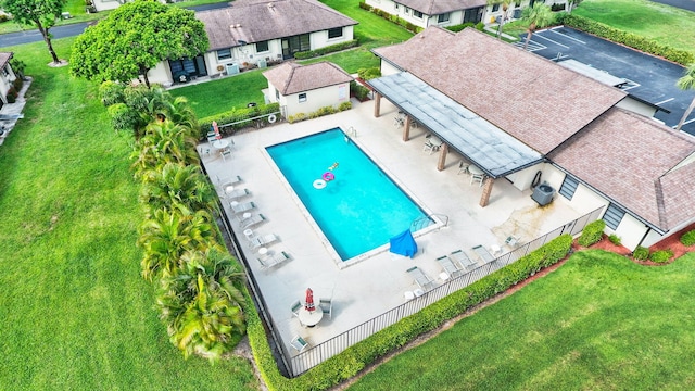 4875 Hawkwood Rd Unit B, Boynton Beach, FL 33436 - bird's eye view