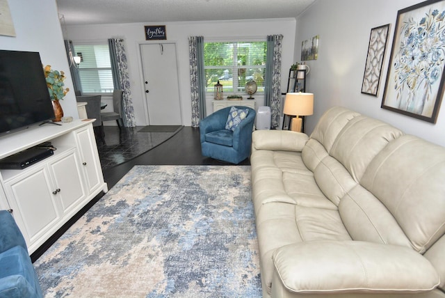 view of living area