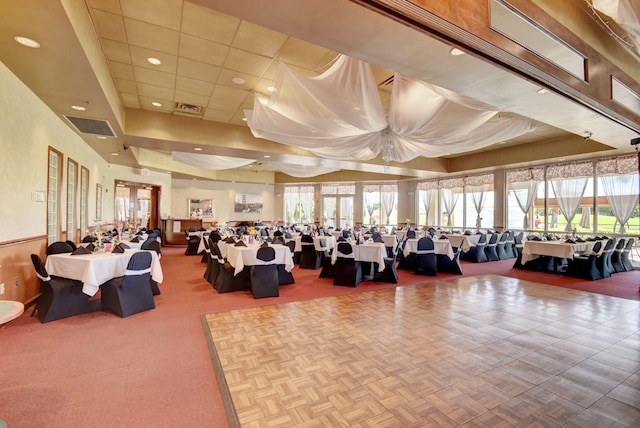 common area with visible vents