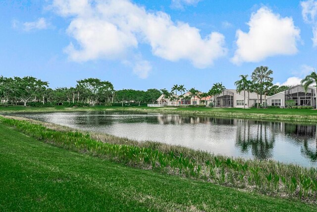 water view with nearby suburban area