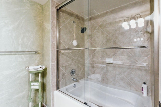 625 Casa Loma Blvd Unit 1103, Boynton Beach, FL 33435 - bathroom featuring shower / bath combination with glass door