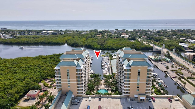 625 Casa Loma Blvd Unit 1103, Boynton Beach, FL 33435 - bird's eye view with a water view
