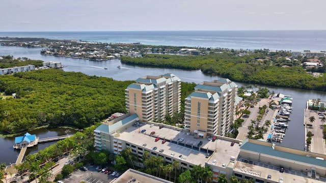 625 Casa Loma Blvd Unit 1103, Boynton Beach, FL 33435 - bird's eye view with a water view