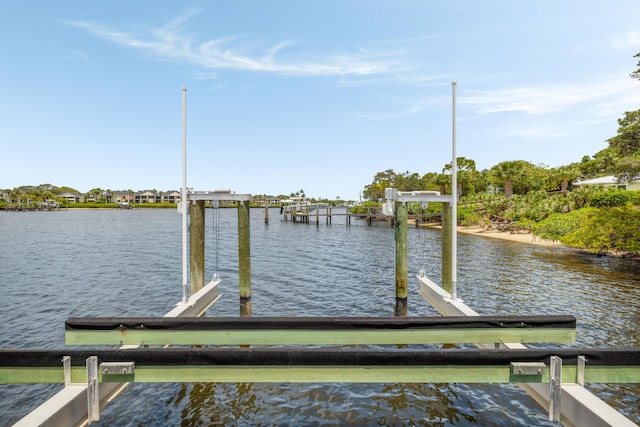 19100 SE County Line Rd, Jupiter, FL 33469 - dock with a water view