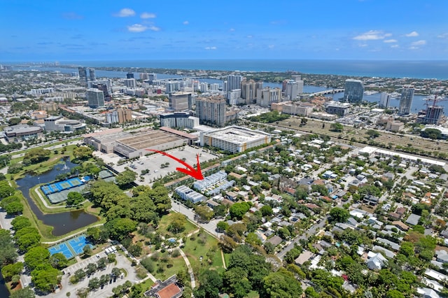 758 N St, West Palm Beach, FL 33401 - view of urban area featuring a large body of water