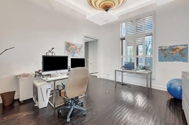 2393 NW 59th St, Boca Raton, FL 33496 - office with wood finished floors and baseboards