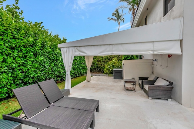 2393 NW 59th St, Boca Raton, FL 33496 - view of patio / terrace with outdoor lounge area