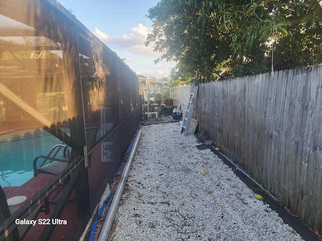 1441 W Central St, Lantana, FL 33462 - view of fenced backyard