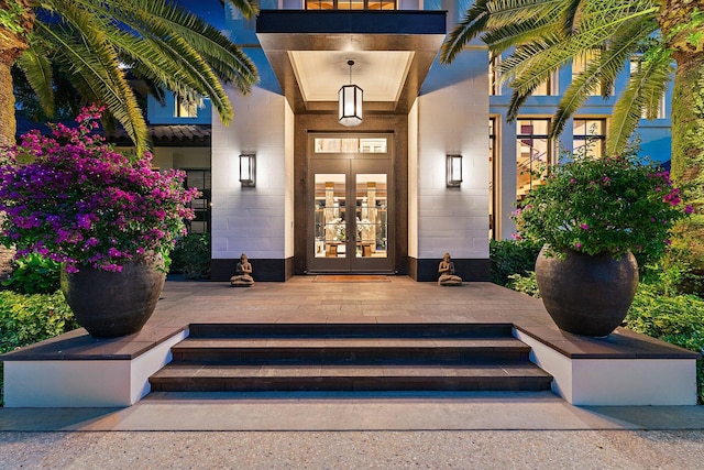 232 Bears Club Dr, Jupiter, FL 33477 - view of exterior entry with french doors