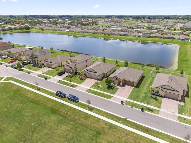 4235 Troon Pl, Fort Pierce, FL 34947 - aerial perspective of suburban area with a large body of water