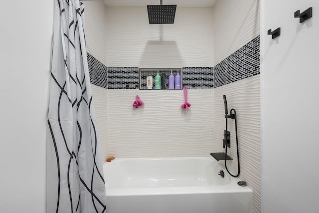 2426 SE Stonecrop St, Port Saint Lucie, FL 34984 - bathroom featuring a combined bath / shower with rainfall shower