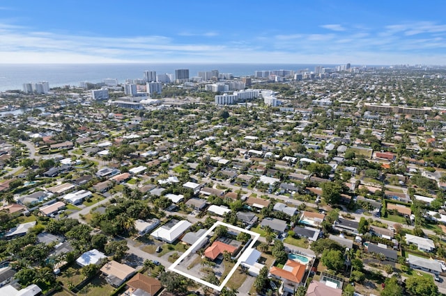 2650 NE 22nd St, Pompano Beach, FL 33062 - aerial view of property's location featuring nearby urban area