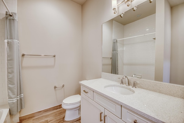 179 Tresana Blvd Unit 145, Jupiter, FL 33478 - bathroom featuring wood finished floors, vanity, and toilet