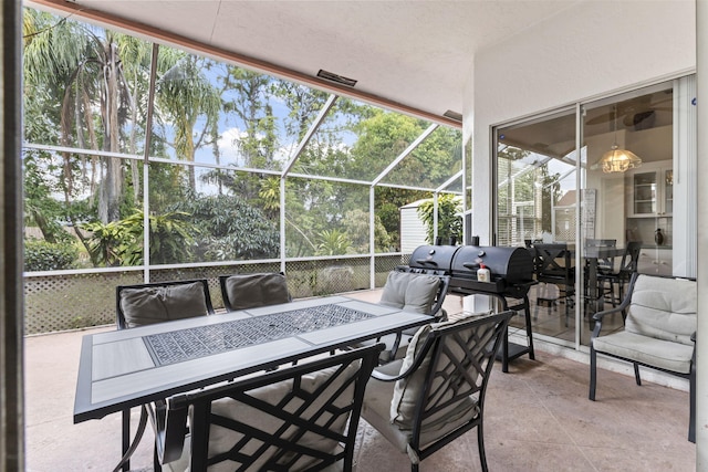 view of patio / terrace with outdoor dining area
