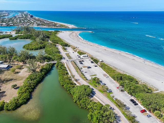 3003 Fairway Dr N, Jupiter, FL 33477 - bird's eye view of expansive beach