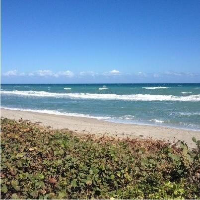 2616 E Community Dr, Jupiter, FL 33458 - water view featuring nearby beach
