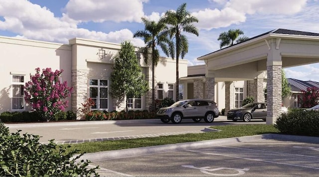 view of property