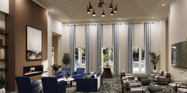 view of community lobby