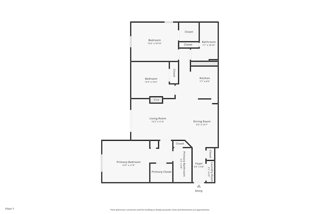 4240 San Marino Blvd Unit 108, West Palm Beach, FL 33409 - room layout