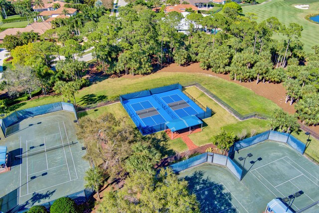 aerial view of a golf club