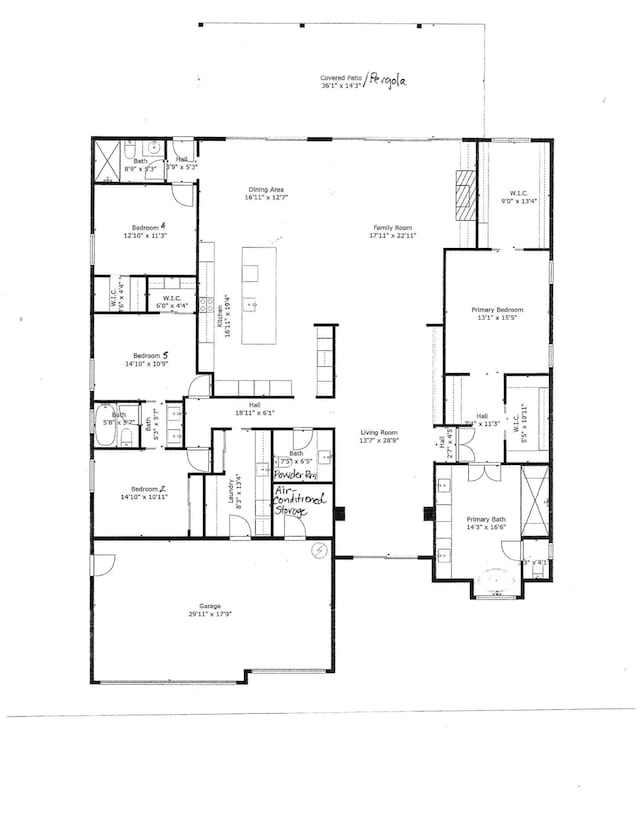 1785 Flagler Manor Cir, West Palm Beach, FL 33411 - property floor plan