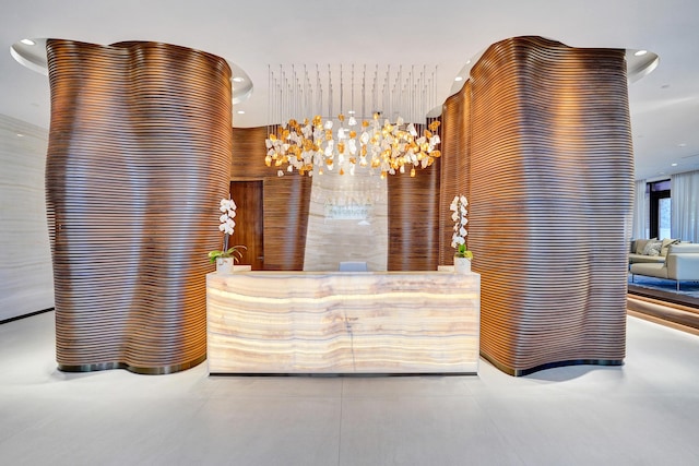 220 SE Mizner Blvd Unit Ph920, Boca Raton, FL 33432 - reception area with recessed lighting